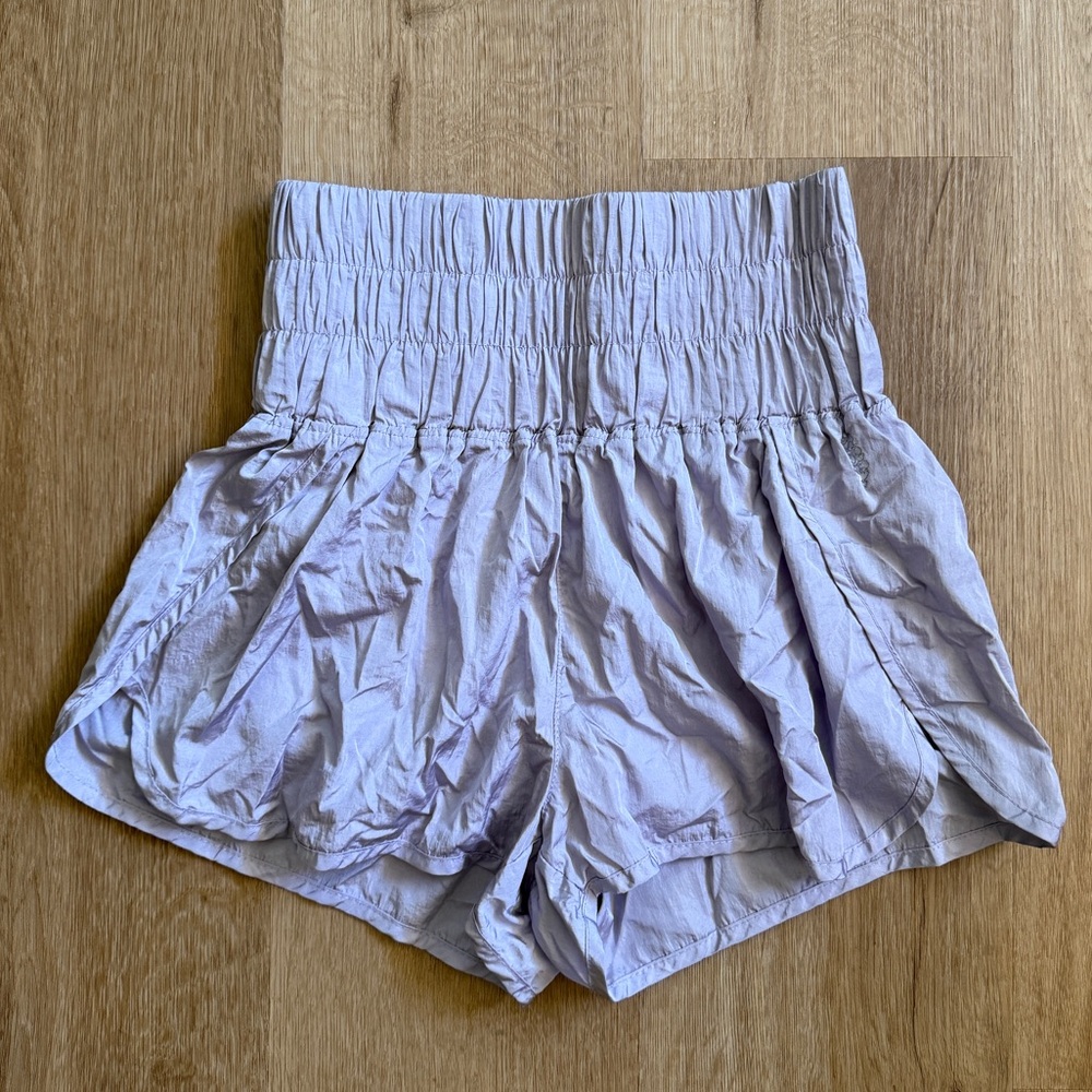 FP Movement by Free People High Waist Lilac Shorts